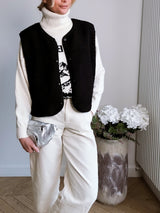 Gilet Mouton Noir