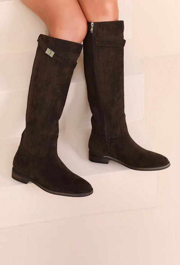 Bottes Mila Marron