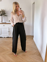 Pantalon Lee Noir (2 Longueurs de Jambes)