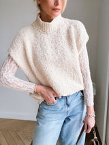 Pull Piazo ( vendu avec le top à dentelle)