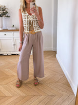 Pantalon Coco Taupe ( C )