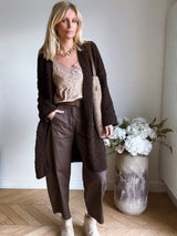Gilet Cosy Marron