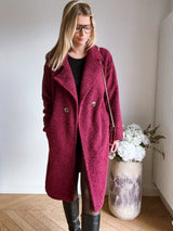 Manteau Lucia Bordeaux