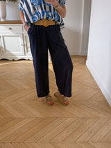 Pantalon Coco Bleu Marine ( C )