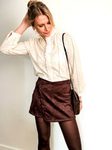 Jupe-short Koka Marron