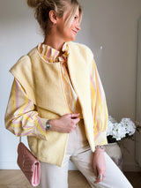Gilet Léonille Jaune