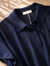 Polo Maille Bleu Marine ( C )