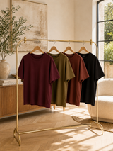 T-shirt Oversized parfait ( C ) ( 4 coloris)