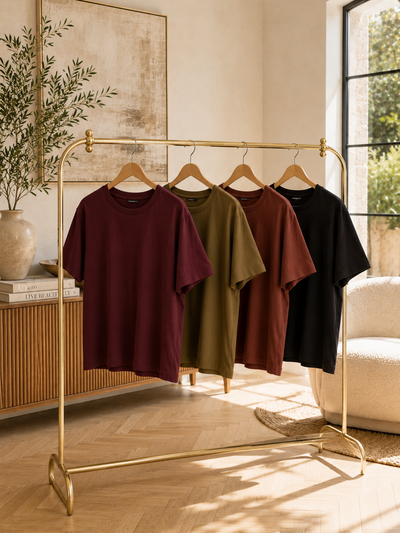T-shirt Oversized parfait ( C ) ( 4 coloris)