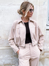 Bombers Cloé Beige