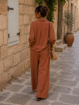 Chemise Gaze de Coton Cappuccino