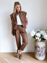 Pantalon Adam Camel🤎