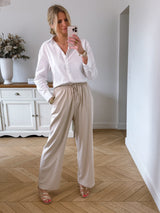 Pantalon Lee Beige (2 Longueurs de Jambes)