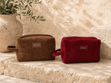 Pochettes de toilette Velours Côtelé ( 2 coloris )