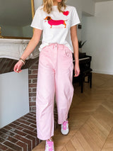 Pantalon Simon Rose