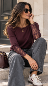 Pull Paul Bordeaux