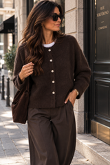 Gilet Oly Marron