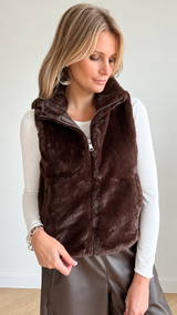 Veste Lucille Marron