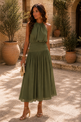 Robe Vienne Kaki ( C )