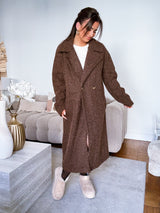 Manteau Lucia Marron