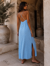 Robe Violaine Bleu (C)