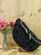 Banane Paillettes Noir