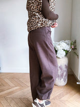 Pantalon Brooke Marron