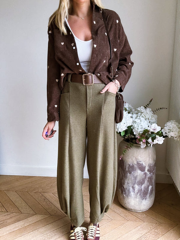 Pantalon Brooke Kaki