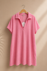 Robe Éponge Rose ( C )