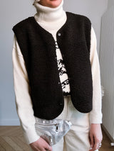 Gilet Mouton Noir