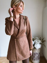 Combi-short-Jupe Zelie Camel🤎