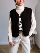 Gilet Mouton Noir