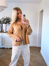 Chemise Zelia Camel (C)