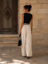 Pantalon Caroline Beige ( C )