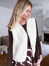 Gilet Doudou Écru🤎