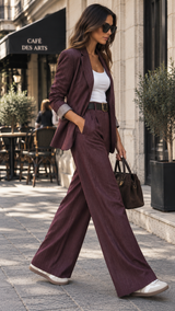 Pantalon Wine