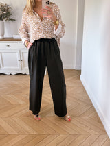 Pantalon Lee Noir (2 Longueurs de Jambes)