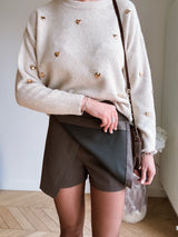 Jupe-Short Johane Marron