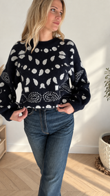 Pull Nolwen Bleu marine