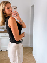 Débardeur Chloé Noir (Pré-commande 5 jours)