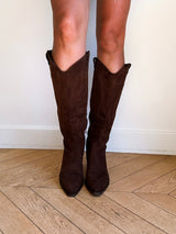 Santiags California Marron