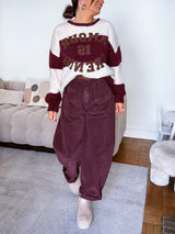 Pantalon Barrel Velours🤎