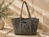 Sac Matelassé Léopard