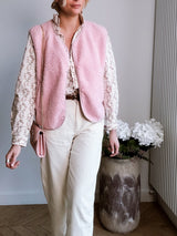 Gilet Mouton Rose