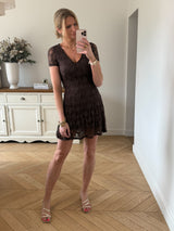 Robe Albina Marron ( C )