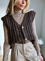 Gilet Missa Marron