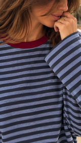 T-shirt Lilen Bleu