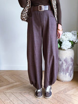 Pantalon Brooke Marron