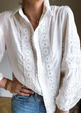 Chemise Mia Blanche🤎