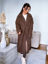 Manteau Lucia Marron